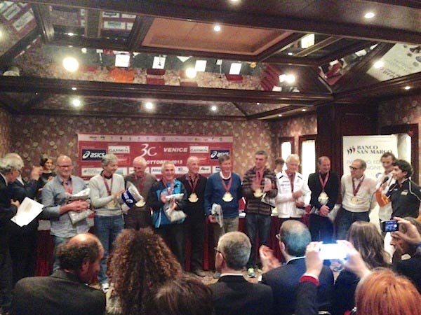 Premiati i fedelissimi della Venicemarathon