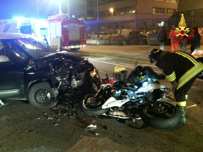 Grave incidente stradale a Mestre