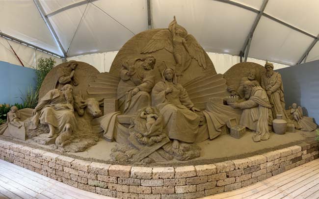 Ultimo weekend con Sand Nativity: domenica la chiusura