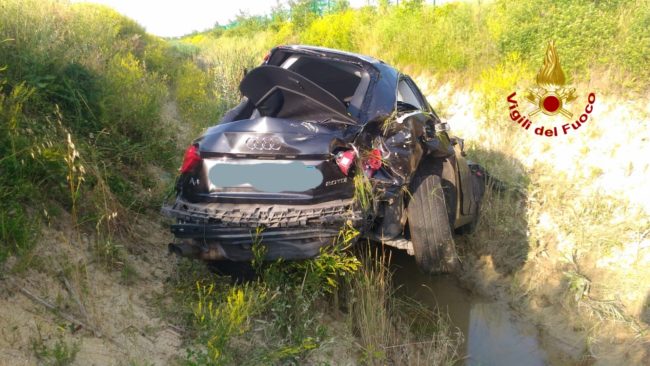 Schianto tra auto in A4 tra San Donà e Meolo