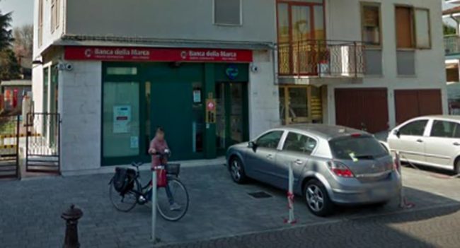 Rapina alla Banca della Marca: arrestato rapinatore