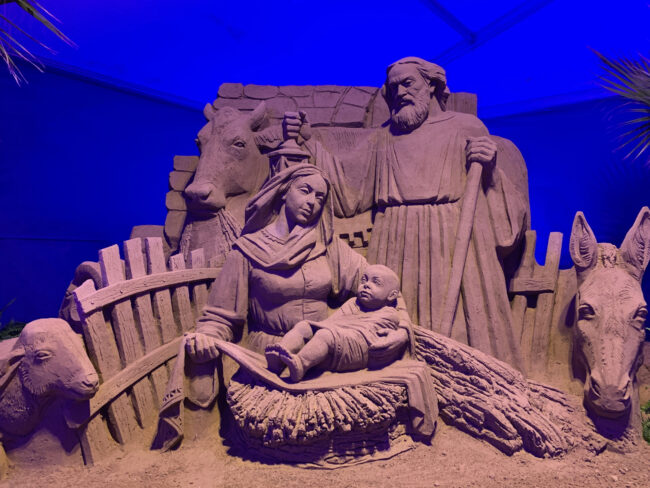 A Matera si è sollevato il velo su Jesolo Sand Nativity