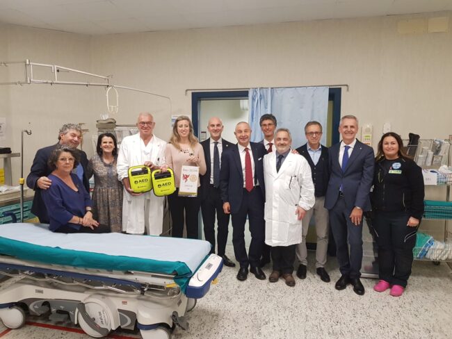 Due defibrillatori donati dal Rotary all'Ospedale di Jesolo