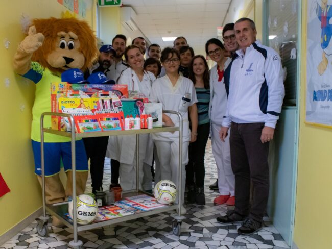 Sporting Musile: un natale speciale in pediatria a San Donà