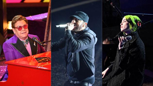 Le canzoni degli Oscar: Elton John, Eminem e Billie Eilish