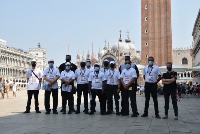 I Guardians tornano in azione in piazza San Marco - Televenezia