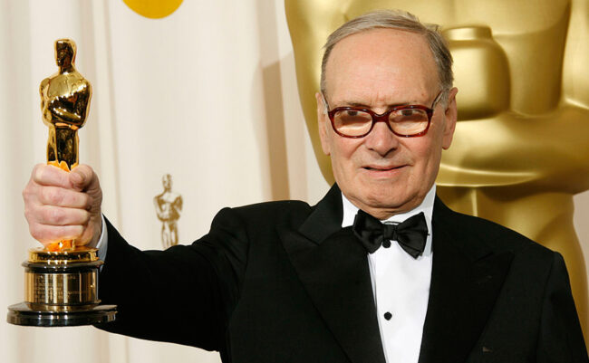 Il Maestro Morricone sepolto al Laurentino