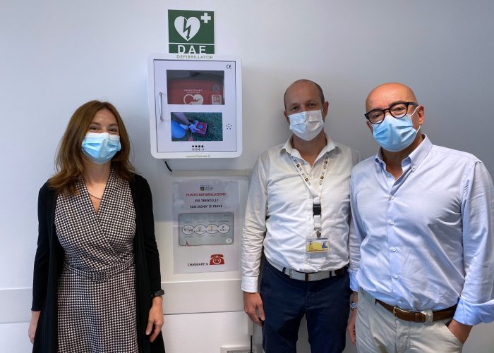 13 nuovi defibrillatori salvavita in tutto il territorio dell'Ulss4 - TeleVenezia