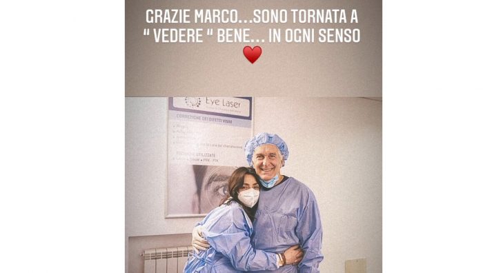 Ambra Angiolini 'Grazie alla chirurgia refrattiva ho corretto il difetto visivo' - Radio Venezia