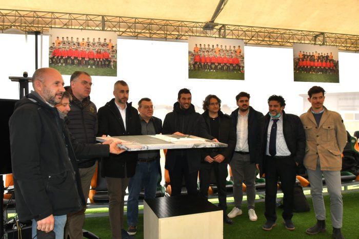 Venezia calcio: presentati i nuovi lavori al Centro “Taliercio"