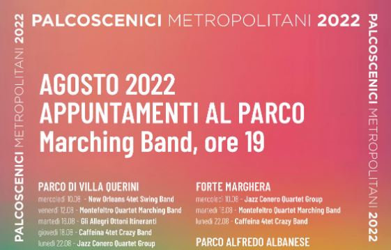 Marching Band in arrivo il 10 agosto a Mestre