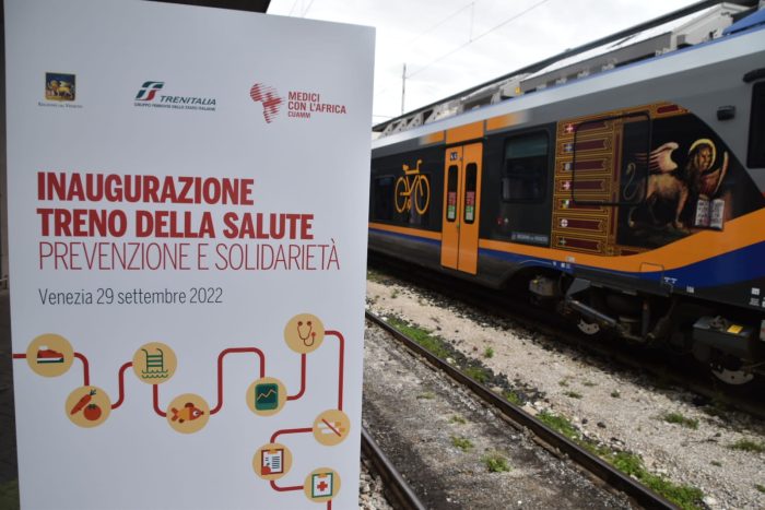 Parte da Venezia il viaggio del “Treno della Salute” - TeleVenezia