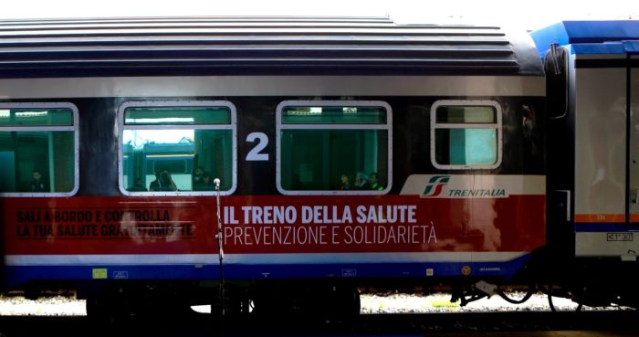 Arriva anche a Portogruaro il "Treno della salute" - TeleVenezia