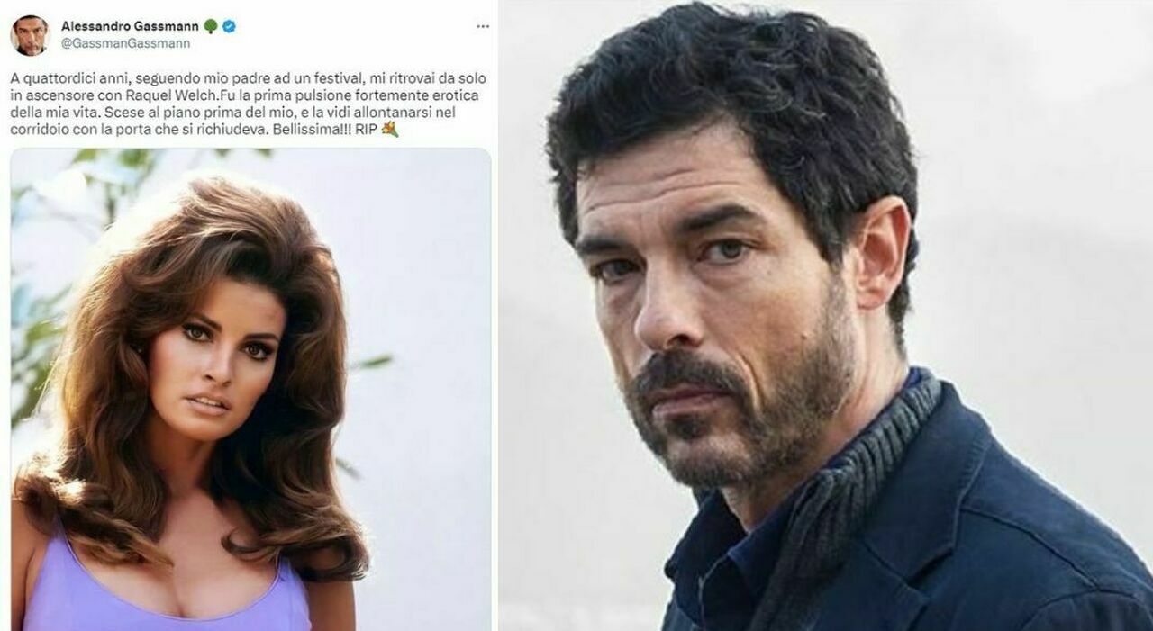 Alessandro Gassmann, tweet su Raquel Welch: una bufera!