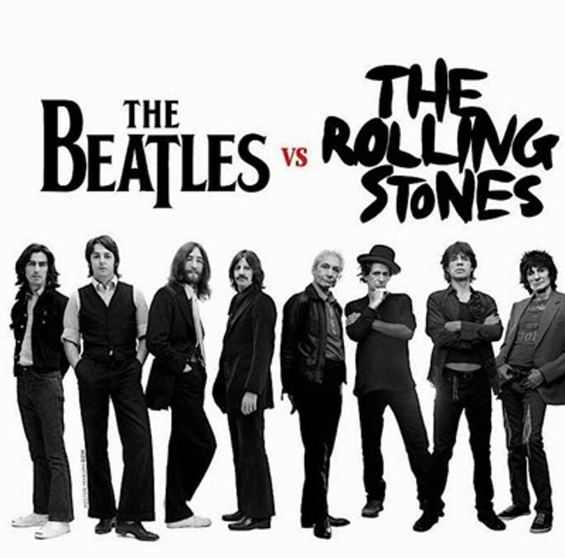 Stones e i Beatles hanno suonato insieme