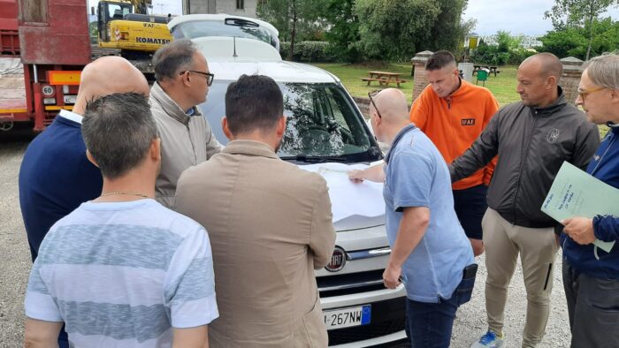 Ciclabile di via Ca' Gamba, iniziano i lavori