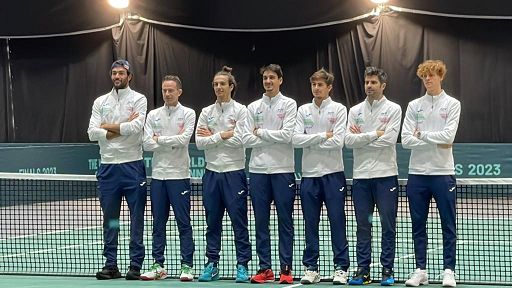 Davis Cup, vigilia Italia tra allenamenti e foto. E spunta Berrettini - Televenezia