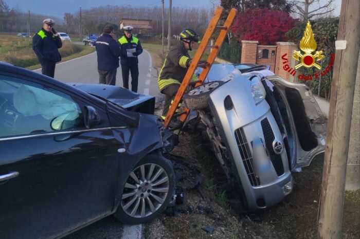 Zero Branco, scontro tra due auto: donna ferita - Televenezia