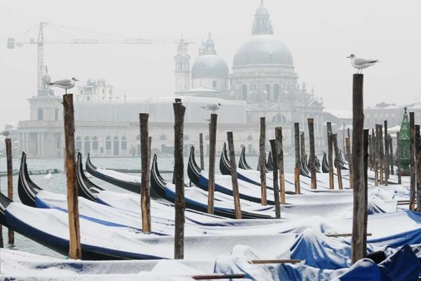 Arriva l'inverno rigido: freddo e neve in pianura