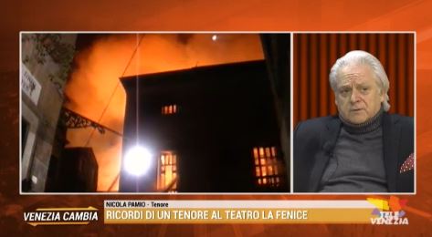 Televenezia stasera ricorderà l'incendio della Fenice