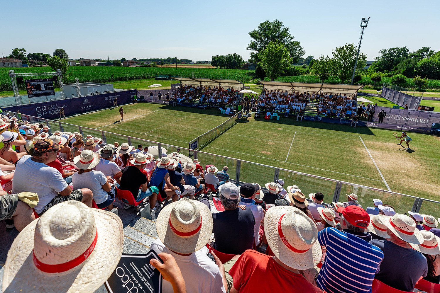 Il Veneto Open: tennis su erba nel cuore del Polesine