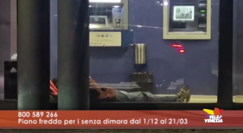 Al via dal 1/12 il Piano Freddo per i senza dimora